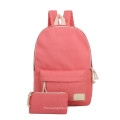 Custom Simple Fashion Design Настройка логотипа школьная сумка Продвижение поощрение Canvas Backpack Kids Canvas рюкзак с карандашом